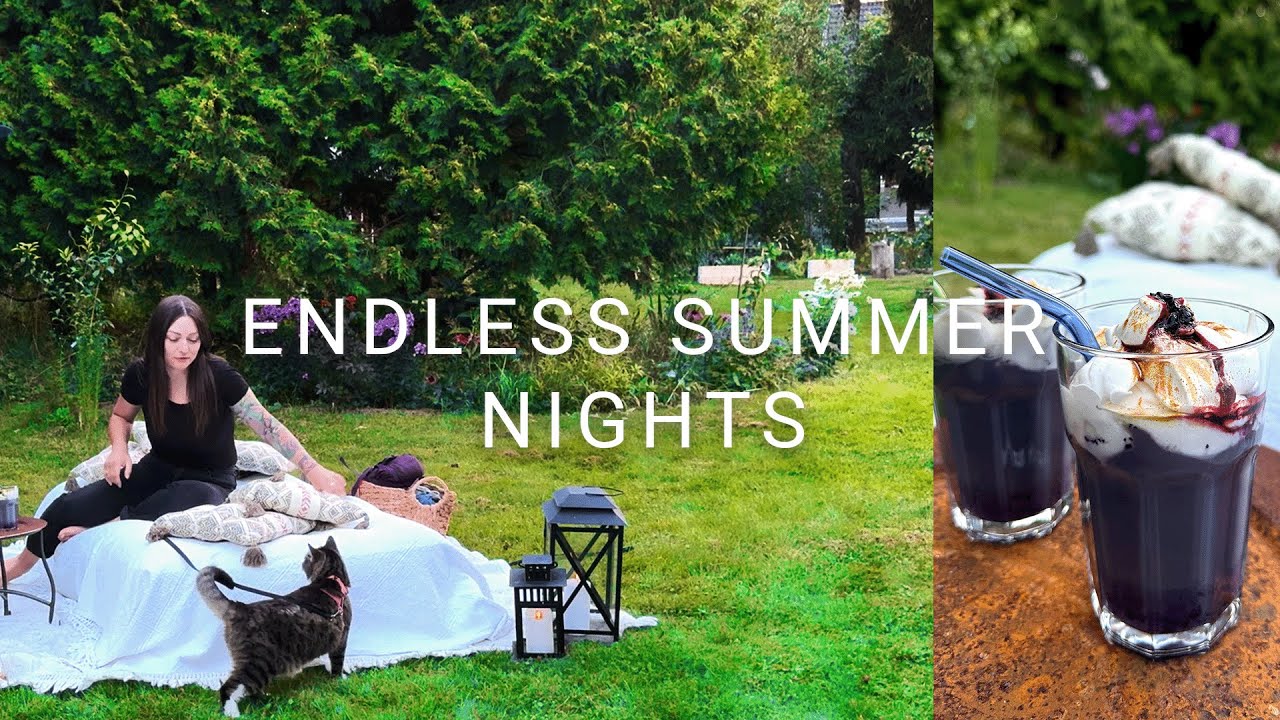 #5 Endless Summer Nights - Slow Living, Stargazing, Outdoor movies & Campfire cooking garden harvest